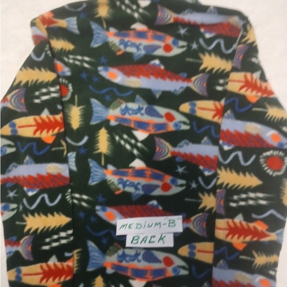 Patagonia Salmon Energy Synchilla - RARE - Picture 3 of 6